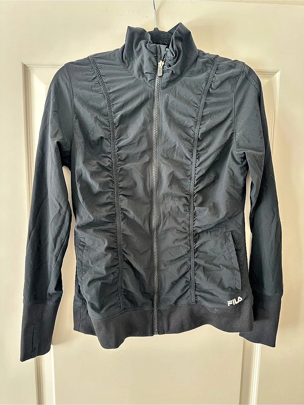 Fila Women's Black Track Jacket Size Medium